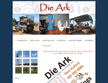 Tablet Screenshot of dieark.co.za